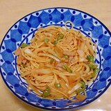 調味料はケチャップだけのナポリタン★夫のレシピ